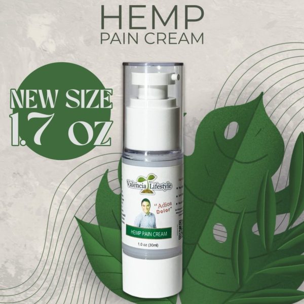 Valencia Lifestyle Hemp Pain Cream and Free VL Digital Download Book!