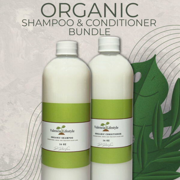 Valencia Lifestyle Hair Growing and Hair Loss Prevention Products Bundle 16oz and Free VL Digital Download Book!
