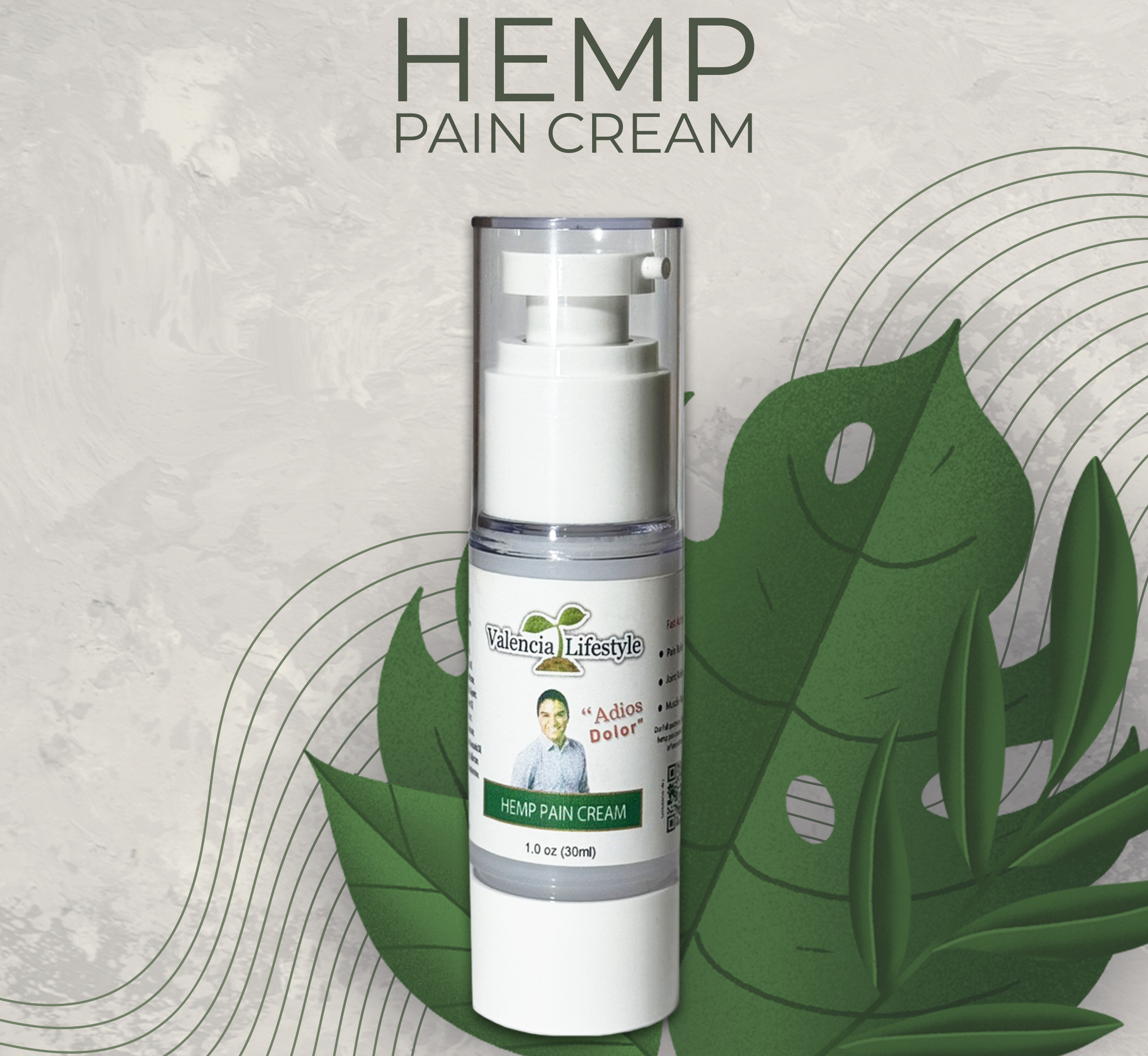 Valencia Lifestyle Hemp Pain Cream