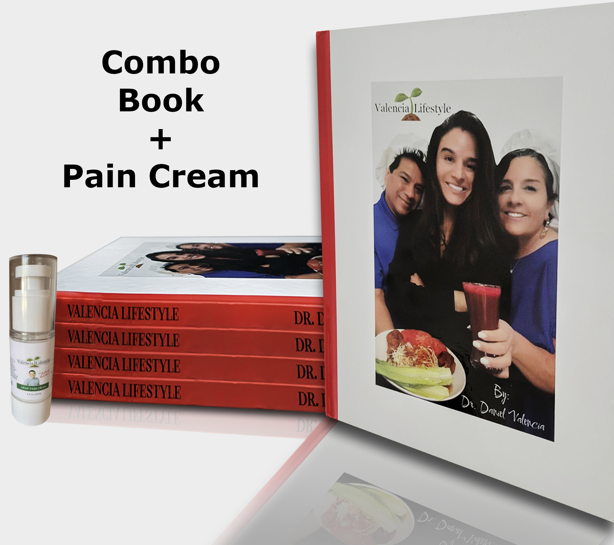 Book & Hemp Pain Cream Combo